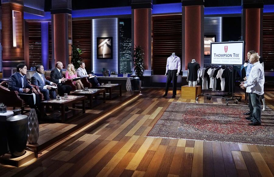 Thompson Tee Sweat Proof Shirts to Be Featured on ABC’s ‘Shark Tank’