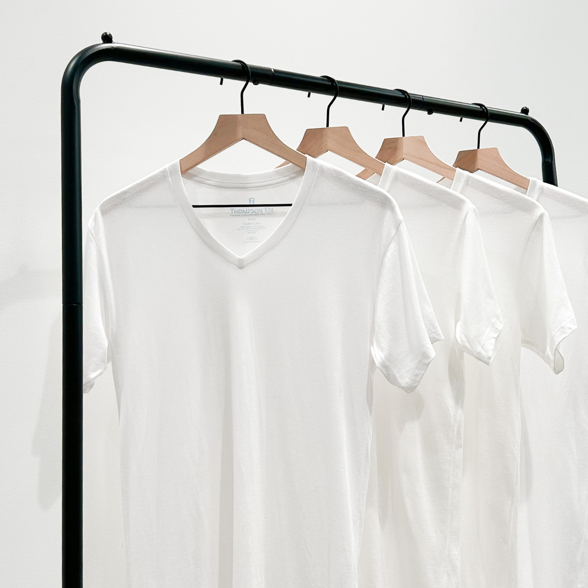 Men's Premium Anti Odor Undershirt V-neck - Pack of 4