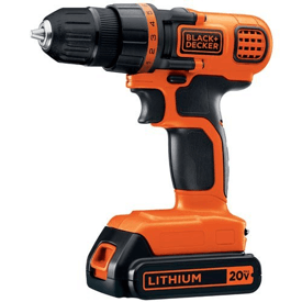 Black & Decker 20V Drill/Driver