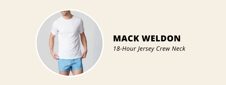 Mack Weldon Jersey Crew Neck Undershirt