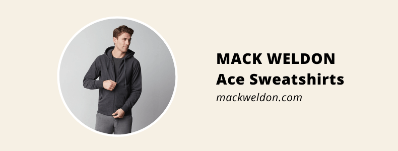 MACK WELDON ace sweatshirts high quality basics
