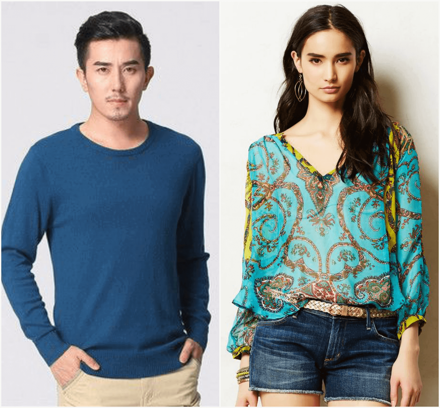 undershirt under sweater